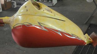 painted tank