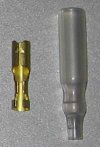 Sleeve terminal & insulating sleeve
