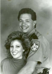 Sgt. John Colter with his wife Anita