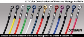 Spiegler brake line color options