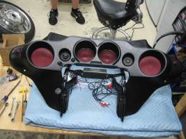 Harley batwing fairing project