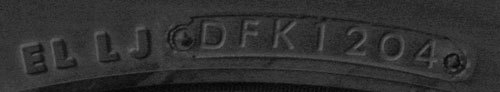 Tire manufacturing date
