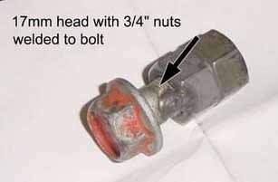 Homemade 17mm allen