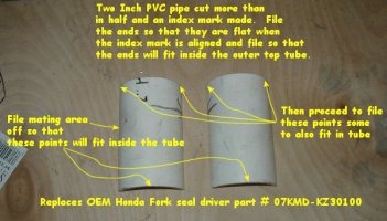 Fork seal driver