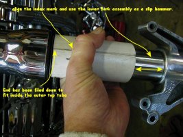 Fork seal driver