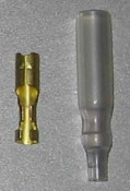 Sleeve terminal & insulating sleeve