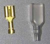 Socket terminal & insulating sleeve