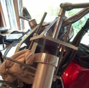 Fork spring compressor