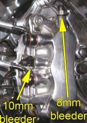 Right brake caliper