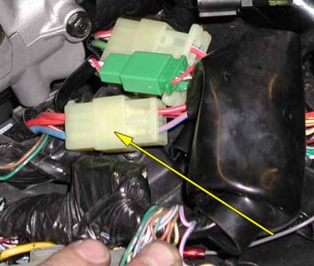 Plug containing our accessory power lead