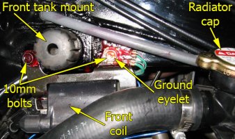 Front coil fixed and greased up