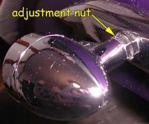 Signal adjustment nut