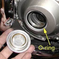 Crankshaft cover O-ring