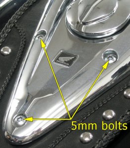 5mm dash panel bolts