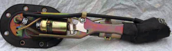 VTX 1800 internal fuel pump assembly