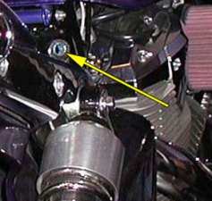 Right seat bolt mount