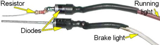 Run/brake circuit