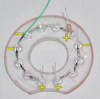 Beginnings of a LED donut